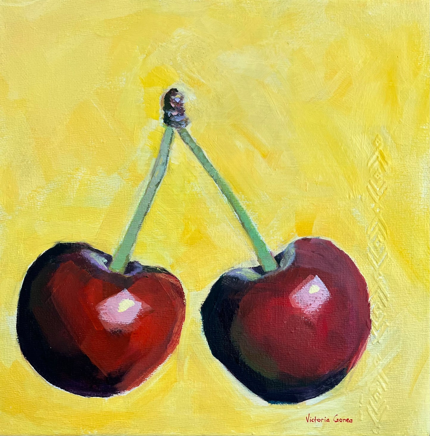 Cherries (oil) available at Palette 22