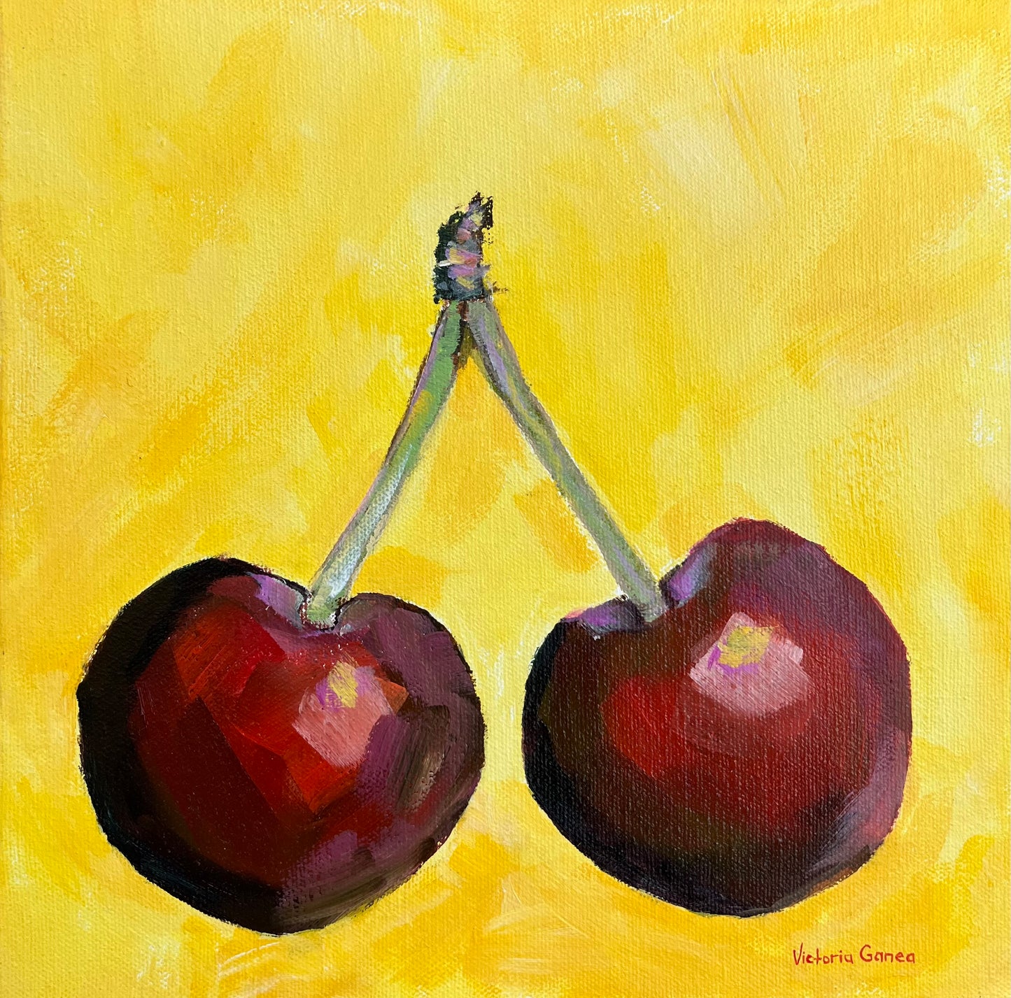 Cherries (acrylic)